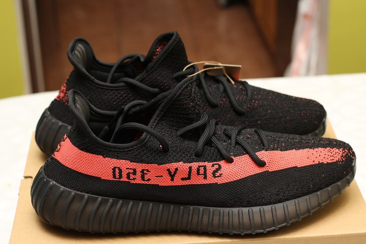 ADIDAS YEEZY BOOST 350 V2 'RED' 2022 SIZE 10.5 DS 100% AUTHENTIC