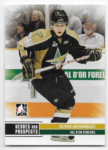 09/10 ITG HEROES & PROSPECTS BASE Hockey (#1-200) U-Pick From List - Picture 124 of 128