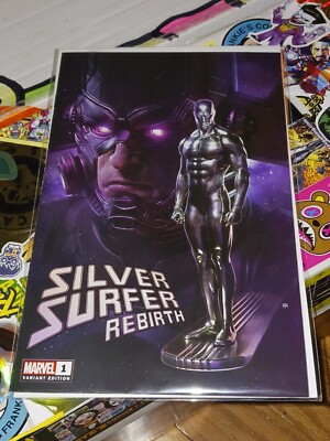 Silver Surfer Rebirth #1 Minimal Trade Dress variant Marvel Comics 2022 LTD 2600