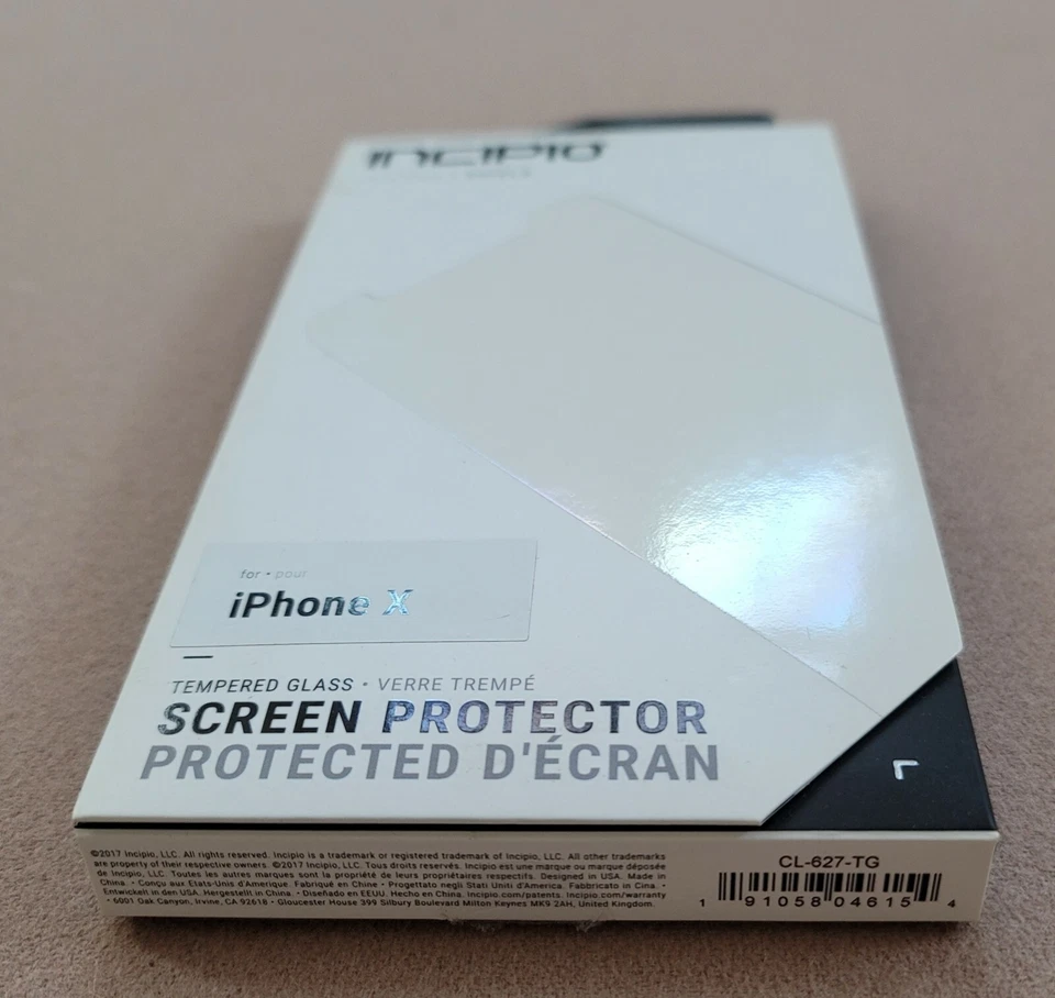 Incipio Plex Plus Shield Tempered Glass Screen Proector for iPhone X - Image 3 of 3