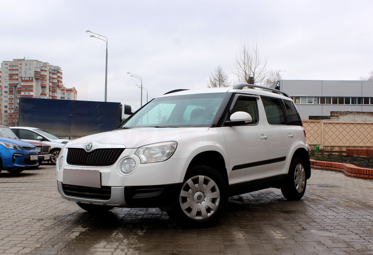 HEKO wind deflectors front set 2piece compatible with SKODA YETI 2009