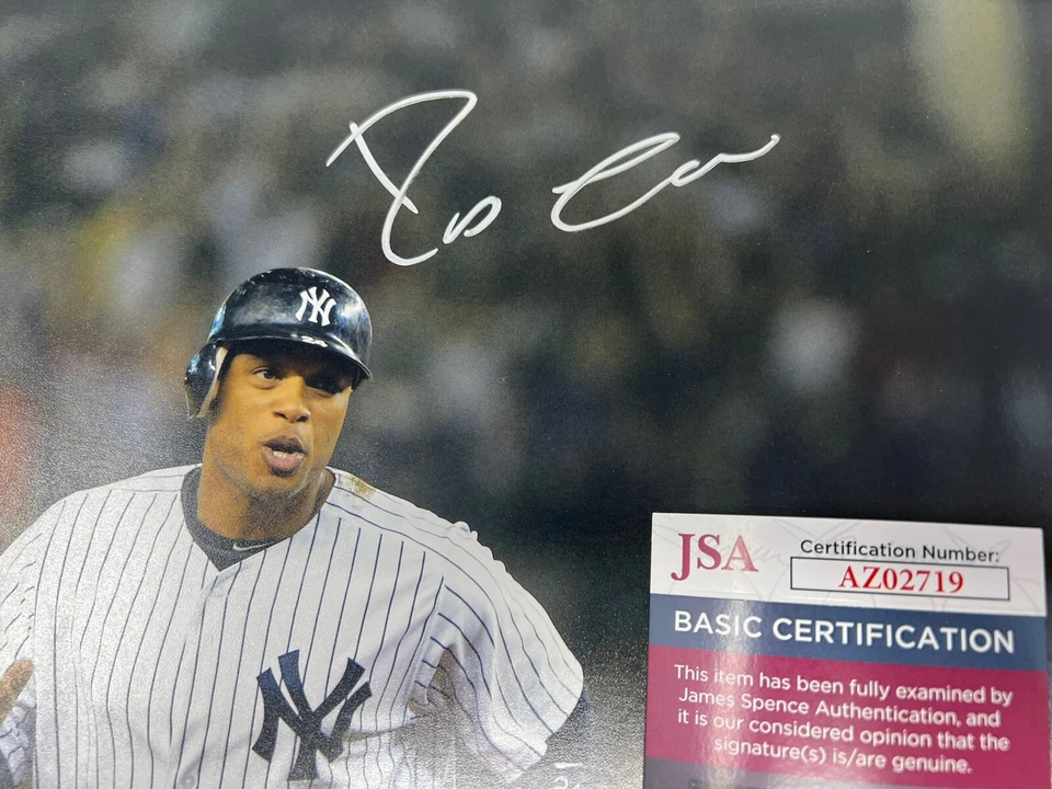 Robinson Cano Hand Signed Autographed New York Yankees 11x14 Photo JSA COA - Image 3 of 3