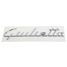 Chrome Effect Alfa Romeo Giulietta Logo Badge / Emblem New Genuine