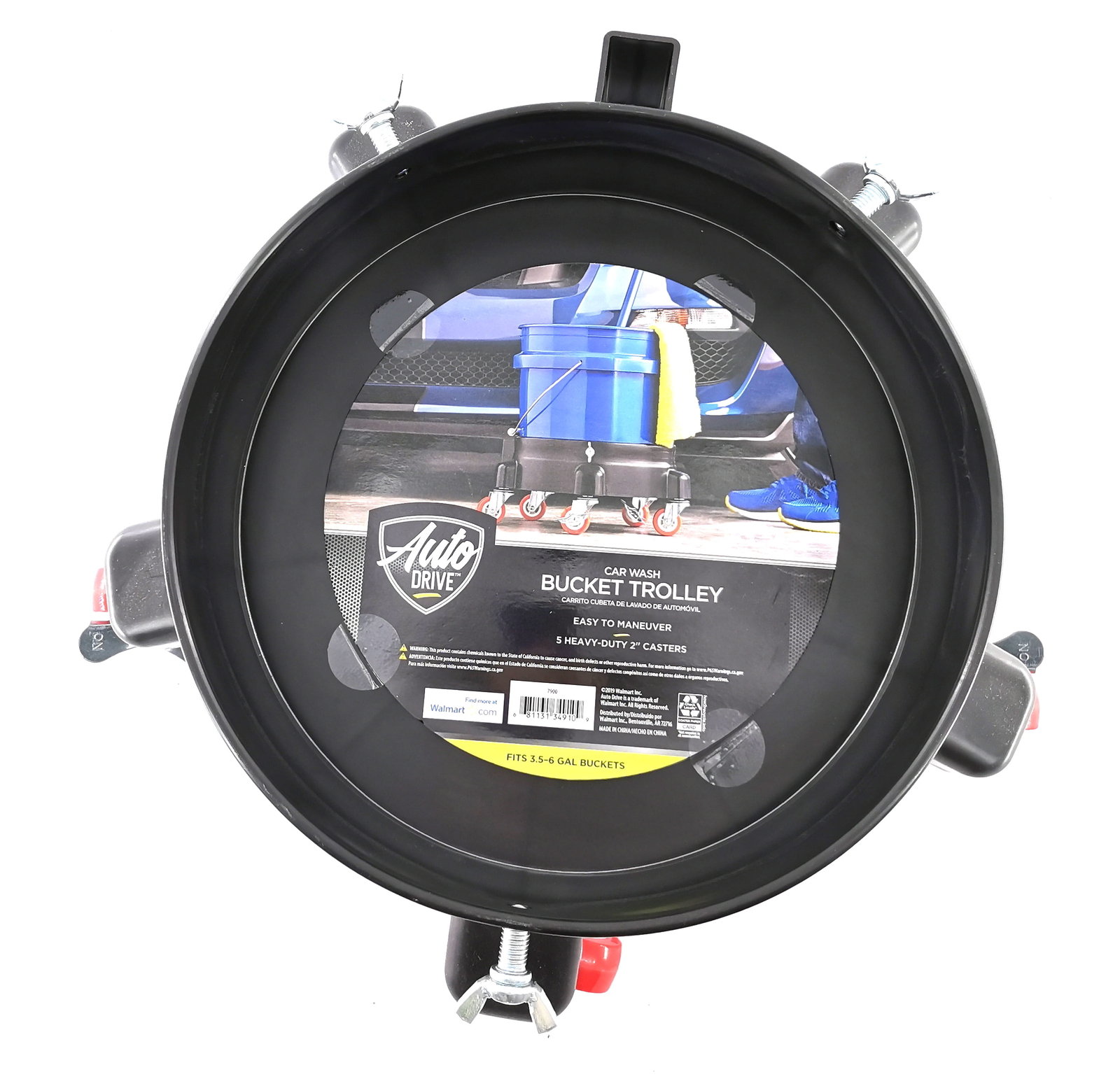 12 inch Auto Drive Brand Bucket Dolly Made of ABS Material with Maximum