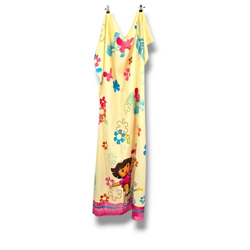 Nickelodeon Dora the Explorer Drape Curtain Kids Room Decor Flowers Panel