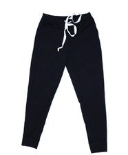 Hurley Pajama Pants Black Super Soft Sleep Joggers Drawstring Waist Girls L