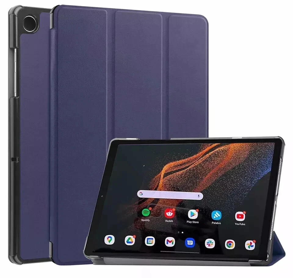 Honor Pad X9 11.5" Case Smart Book Stand Cover & 9H Glass Screen Protector - Image 2 of 4