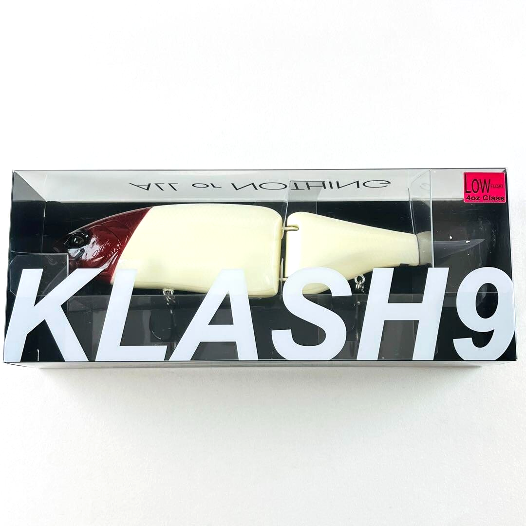 DRT KLASH9 RED HEAD #1 2025 New Color 4oz Big Swimbait Low Float