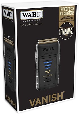 Wahl 5 Star Vanish Double Foil Shaver 8173-700 Corded/Cordless Pro Barber