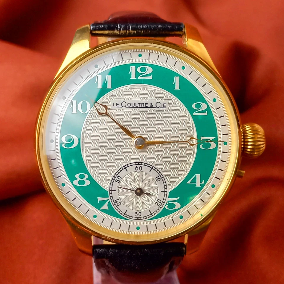 Reloj pulsera suizo vintage Le Coultre & Cie para hombre estilo clásico reparado Foto 3 de 4