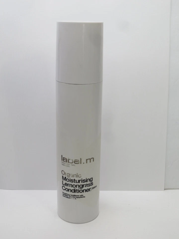 LABEL.M ORGANIC MOISTURISING LEMONGRASS CONDITIONER 6.76 OZ DETAILS (LOT OF 3) - Image 2 of 3