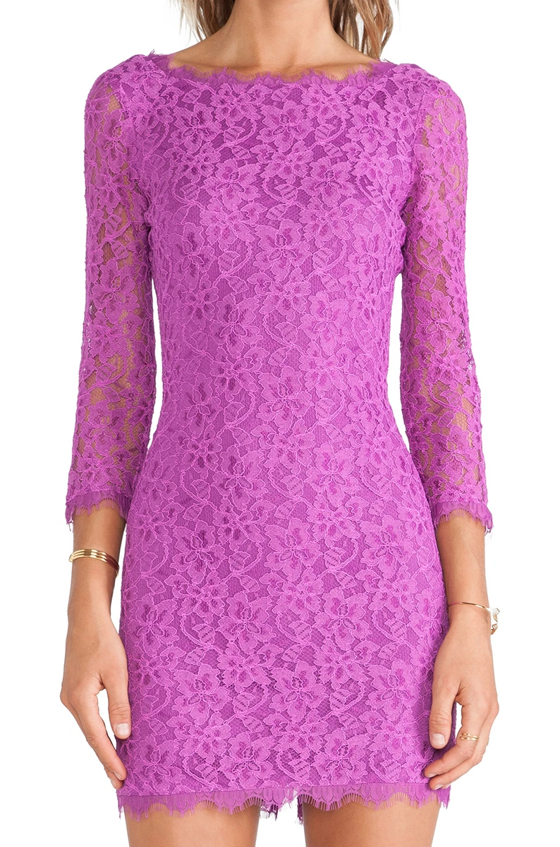 Diane von Furstenberg Pink Lace Dresses for Women for sale | eBay