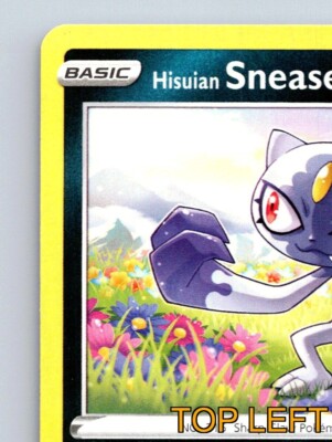 Hisuian Sneasel HP 70 Scratch Claw Slash Rarity Dark Pokémon | eBay