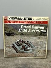 View-Master Grand Canyon River Expedition 3 Reel Packet  Booklet Vintage 1970