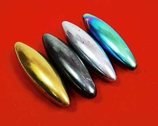 4 Piezas Oro Negro Plata Arco Iris Leklai Amuleto Mágico Juego de la Suerte Piedra de Regalo