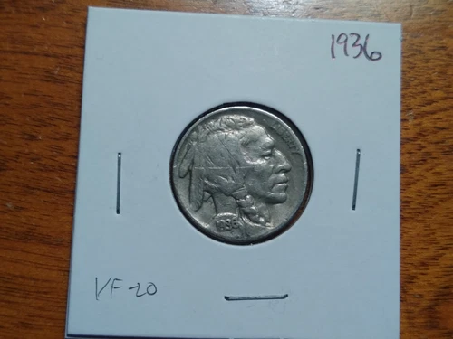 1936 Buffalo Nickel (VF)