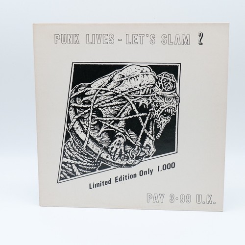 Punk Lives - Let's Slam 2 Punk Compilation UK 1987 Slam Records