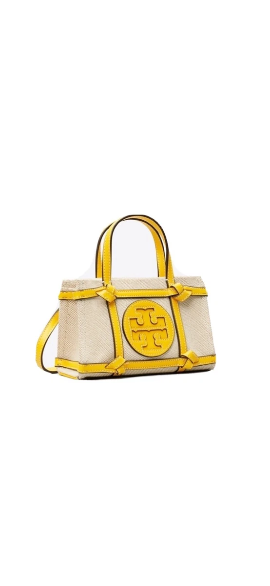 Tory Burch Ella Canvas Small Tote