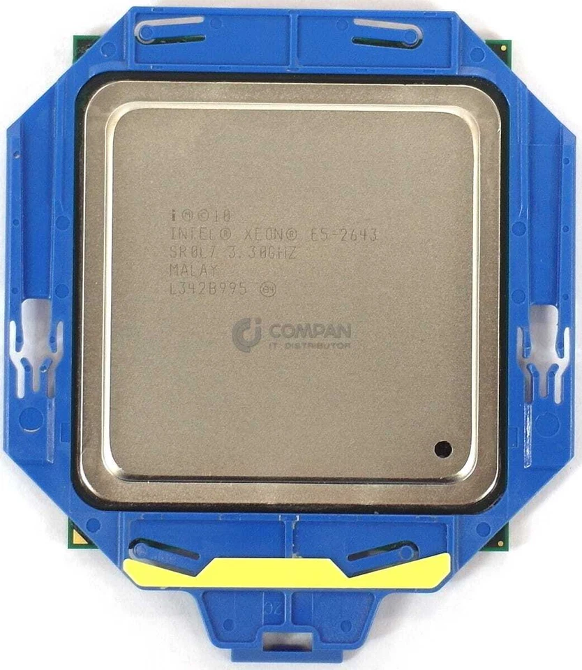 670538-001 INTEL XEON E5-2643 3.30GHZ 6 CORE 10MB L3 CACHE 130W LGA2011 - Image 2 of 4