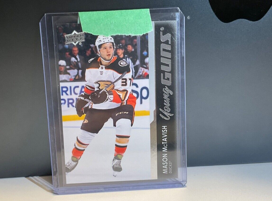 2021-22 Upper Deck Series 2 - Young Guns Jumbo - Mason McTavish #451 Rookie RC