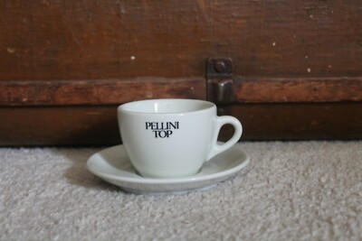 Kaffee Pellini Top Tasse Unterteller ipa Italy dickwandig Kaffee Italien