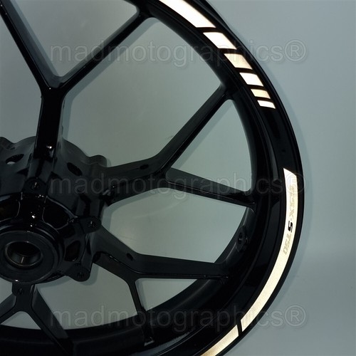 GSX-S750 Calcomanías reflectantes para llantas de motocicleta pegatinas para Suzuki GSXS 750 - Imagen 2 de 5
