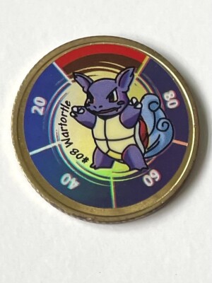 Pokemon Battling Coins - Nintendo Hasbro - Vintage - Rare - 1999