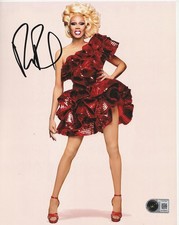 RUPAUL CHARLES SIGNED RUPAUL’s DRAG RACE DRAG QUEEN 8x10 PHOTO - BECKETT COA