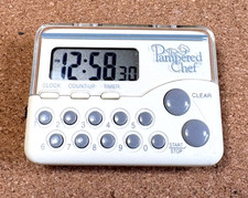 Pampered Chef Clock Timer #1900 Magnetic Clip...