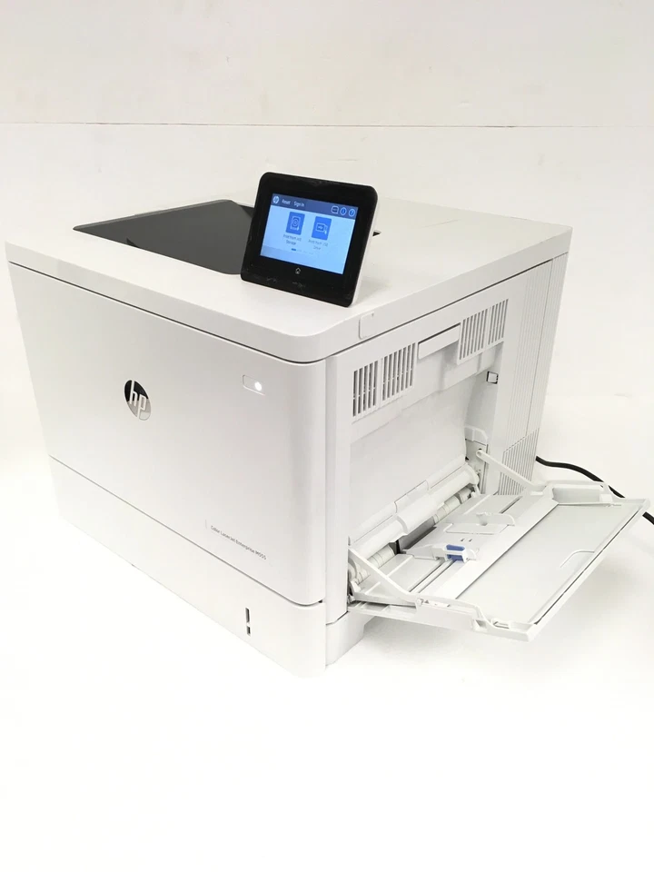 HP Color LaserJet Enterprise M555 7ZU78A Printer w/Toners, Only 12 Pages Printed - Image 2 of 4