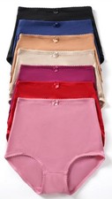 Women's Lot 6 Pack High Waist Cool Briefs Underwear Girdles Panties Sz 2xl 69062