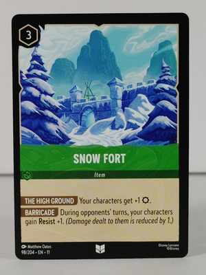 #ad Snow Fort Winterspell #98 LORCANA singles $1.04