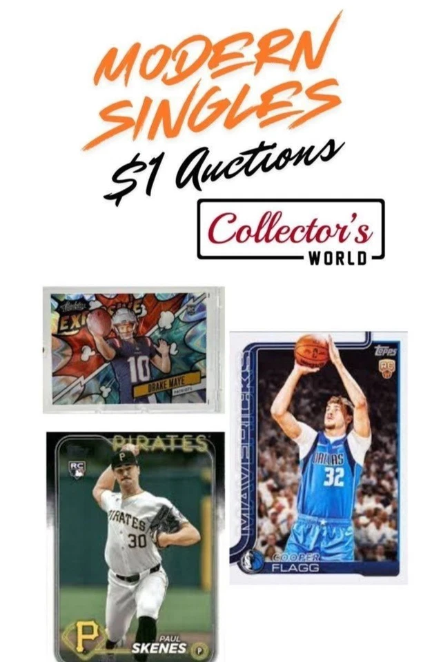 Modern Singles and Lots - $1 Auctions!