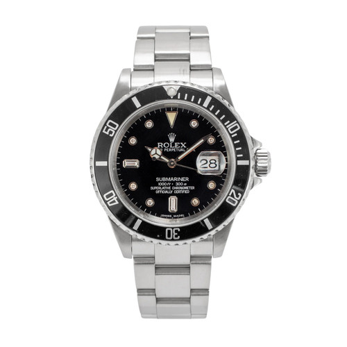 Rolex Submariner 16610 40 mm Black Dial