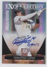 2011 Donruss Elite Extra Edition 425/486 Christian Lopes #77 Auto 0c2