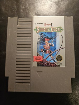 ORIGINAL AUTHENTIC CASTLEVANIA 2 SIMONS QUEST FOR NES!!!