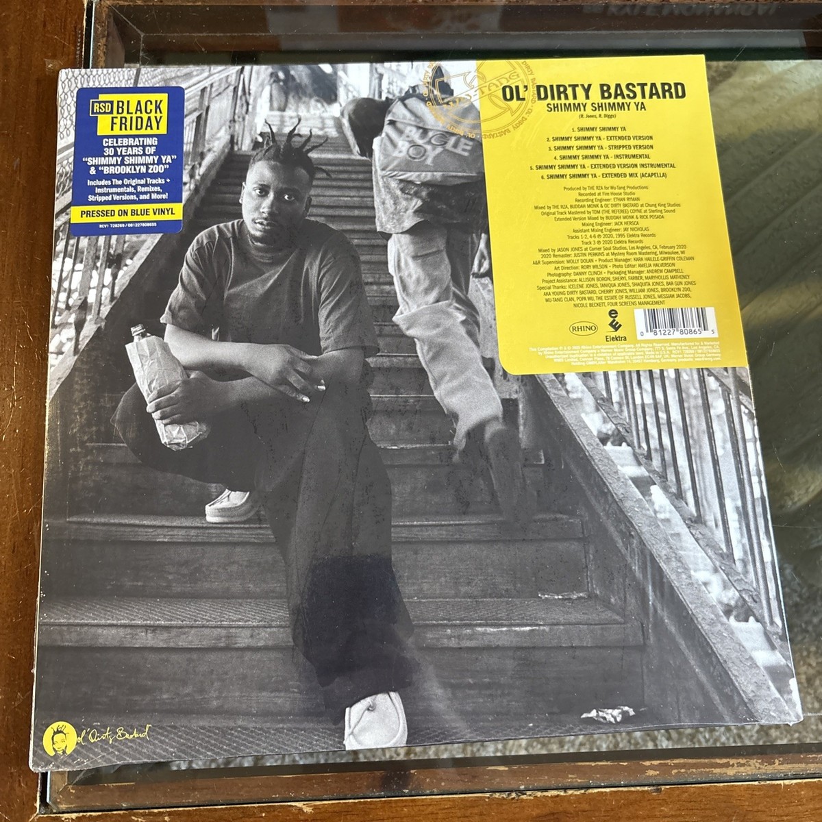 Ol Dirty Bastard Shimmy Shimmy Ya 12” RSD 2025 Limited Blue Vinyl
