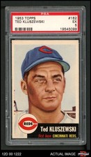 1953 Topps #162 Ted Kluszewski Reds PSA 5 - EX