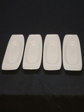 Villeroy Et Boch Urban Nature 4 Assiettes Raviers Coupelles Allongées Porcelaine