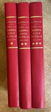 *STORIA DELLA GUERRA CIVILE IN ITALIA* GIORGIO PISANO' -3 VOLUMI- Ed. FPV- 1965.