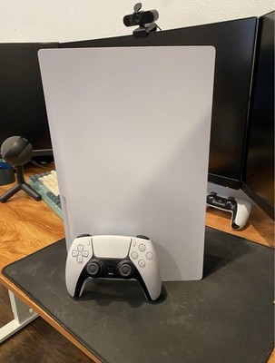 Sony PlayStation 5 Disc Edition PS5 825GB White Console Gaming System Ships Free
