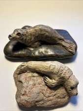 Handmade Common Seal &cub Figures Vintage