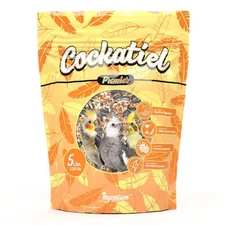 Cockatiel Premier Bird Seed (5 LB Bag) | Organic Bird Food Fortified with Vit...