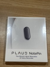 PLAUD Cosmic Gray NotePin AI Voice/Audio Recorder 64GB PN0200 Factory Sealed