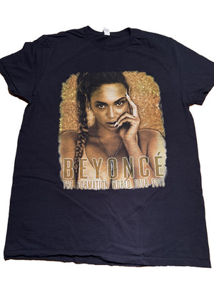 OFFICIAL BEYONCÉ 2016 LEMONADE: THE FORMATION WORLD TOUR T-SHIRT ADULT MEDIUM