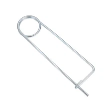 Steel Cotter Pins, M6x300mm Brooch Shape Cotter Safety Pin, Rectangle