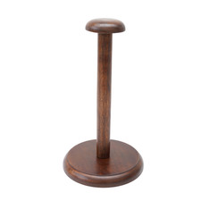 Wooden Medieval Helmet Display Stand 14 Inch  Viking Armor Helmet Holder