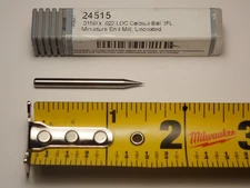 Harvey Tool Miniature Ball End Mill 24515 | 0.015" Dia | 1/64" | 2 Flute