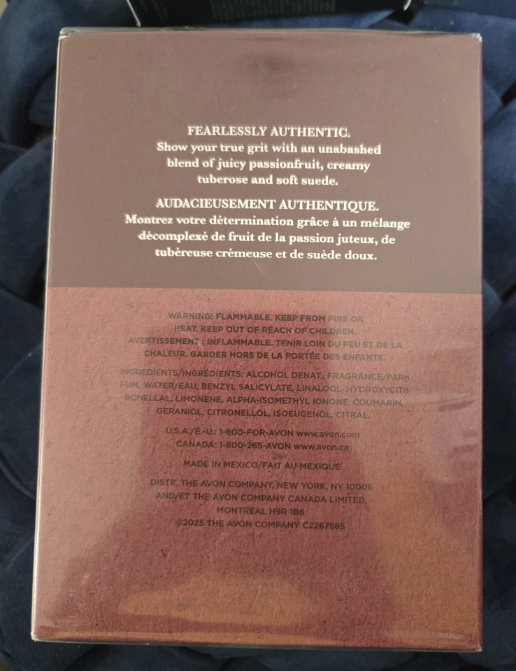 AVON EDICIÓN LIMITADA!Wild Country-Her~ Eau De Parfum Colonia Bota Decantador. Nuevo en caja Foto 2 de 3