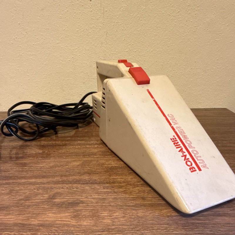 Bon-Aire Auto Power Vac 12V DC Plug-In Car Vacuum w/ Cigarette Lighter Plug